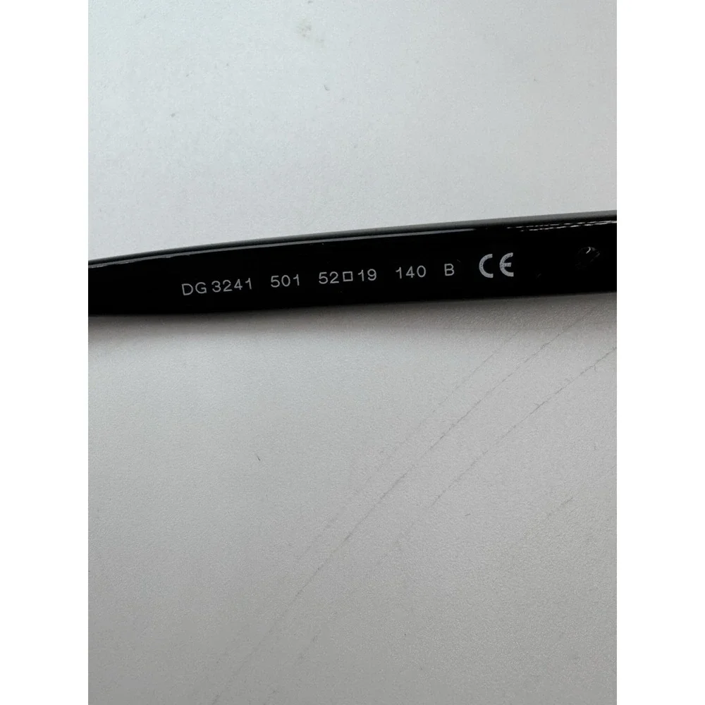 Dolce & Gabbana  DG 3241 2924 Black Authentic‎ Frames Eyeglasses 52-19-140 Italy